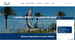 Desktop Screenshot of location-mahdia.com